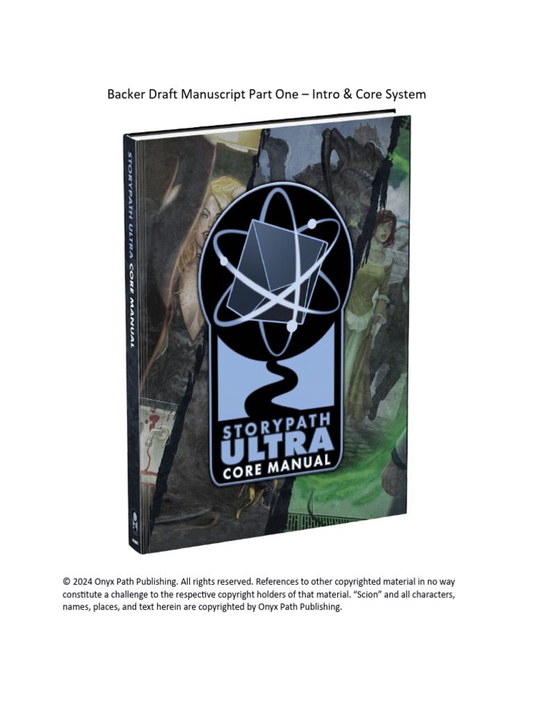 Storypath Ultra Draft Manuscript Part 1 | PDF