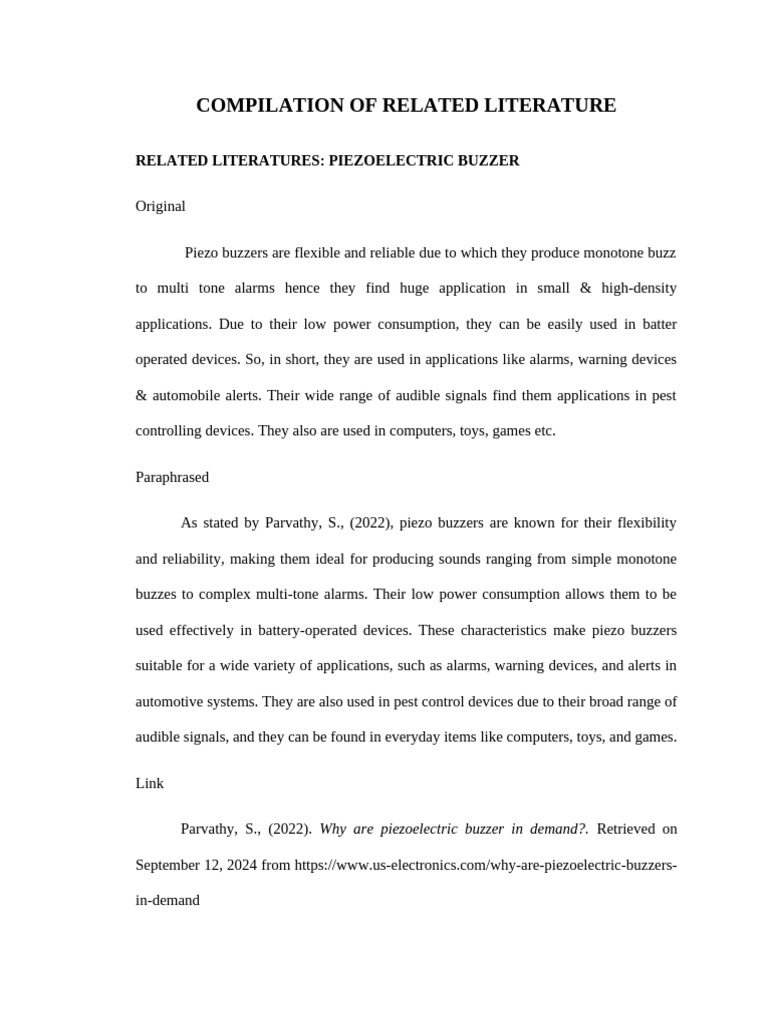Compilation of Related Literature and Studies | PDF