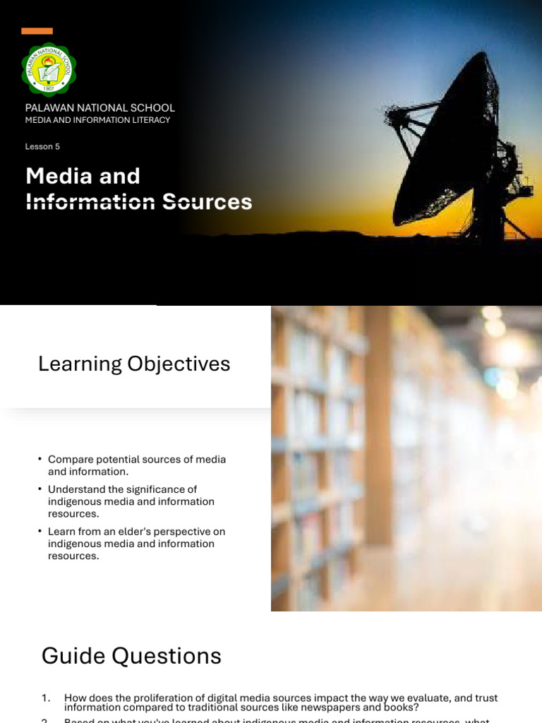 Media Literacy and Indigenous Resources | PDF | Mass Media | Social Science