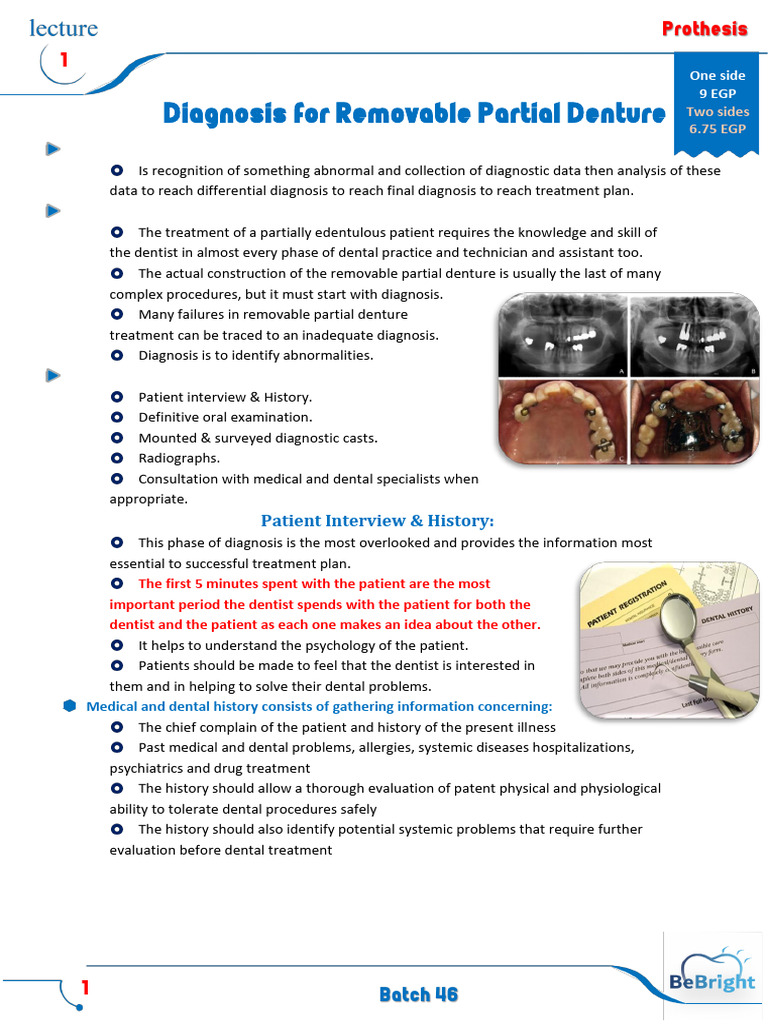 Prothesis | PDF