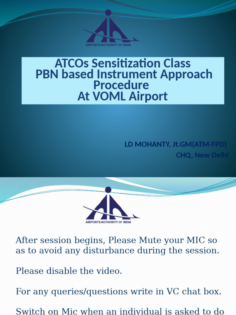 RNP Approach Procedure Training Session | PDF | Aviation | Aviation Safety