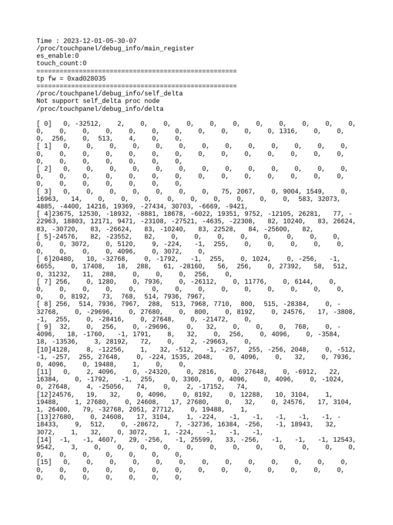 TP Debug Info | PDF