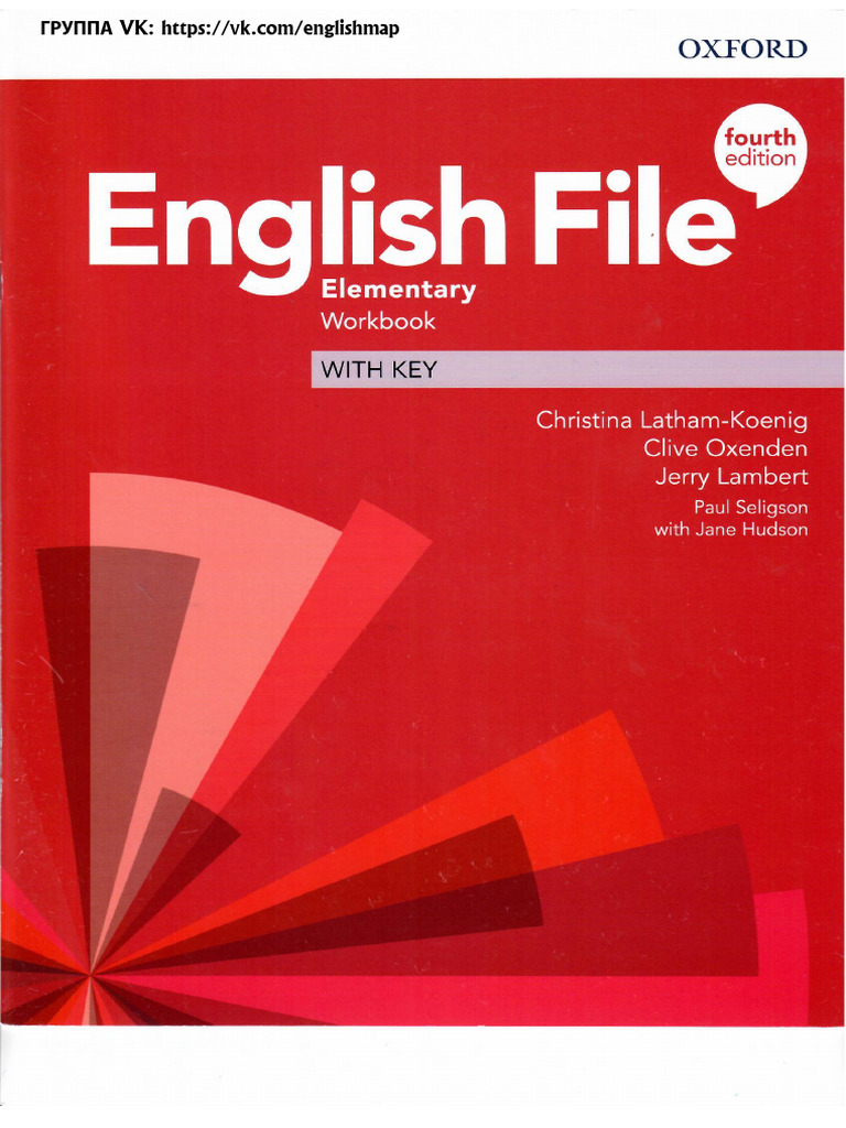 English File 4th Edition Elementary Workbook 2019 | PDF
