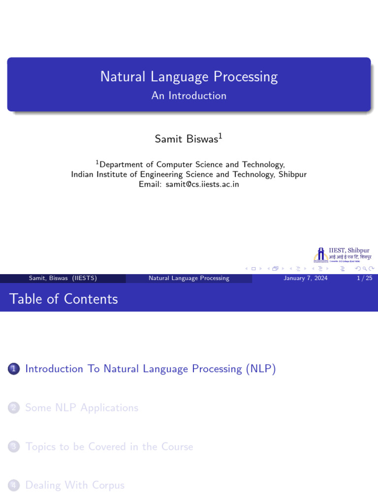 Natural Language Processing: An Introduction | PDF