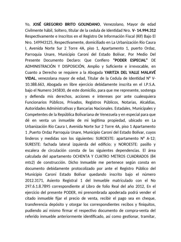 PODER | PDF