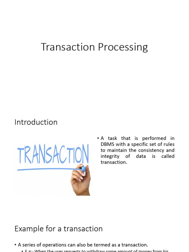 Transaction | PDF