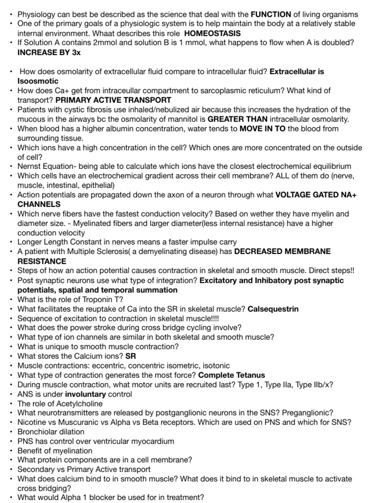 Exam 1 Review | PDF