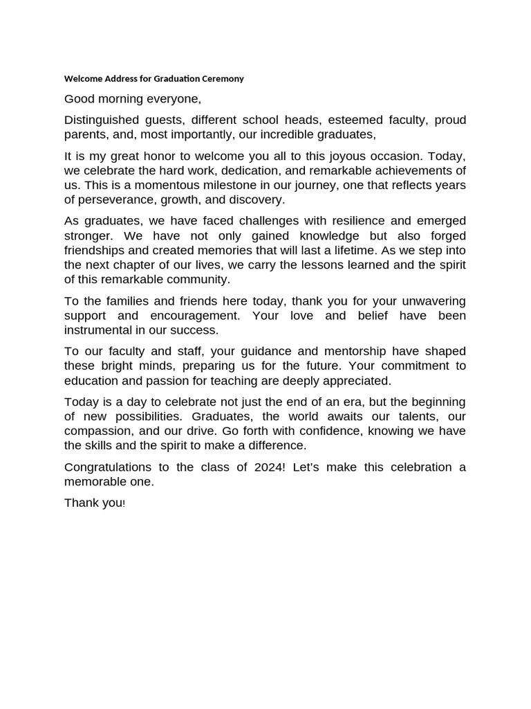 welcome-address-for-graduation-ceremony-pdf