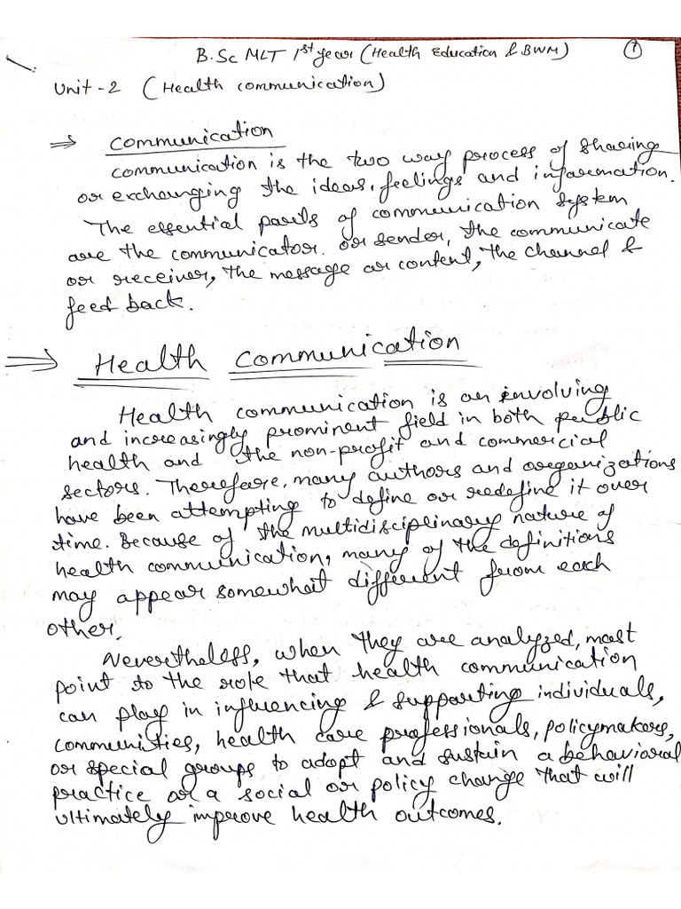 Health Communication | PDF