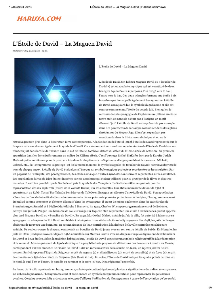 Etoile de David | PDF