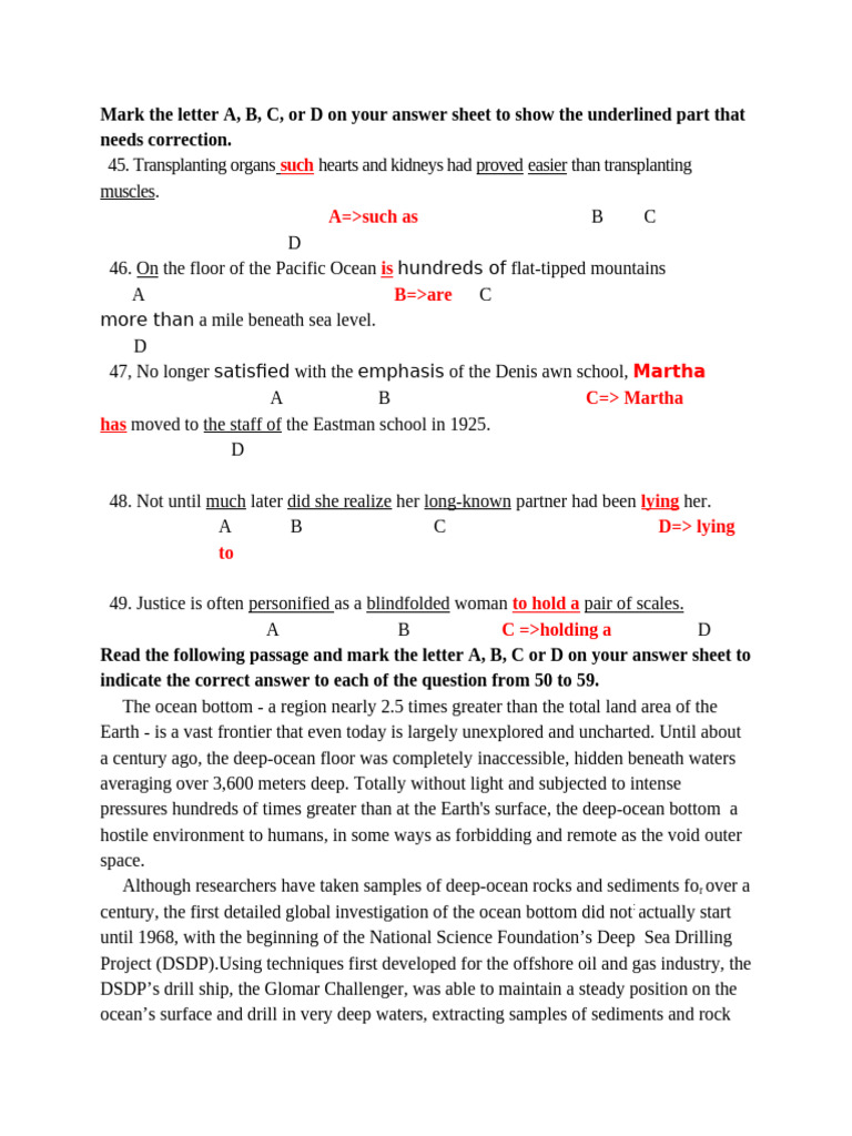 Practice Test 14 | PDF