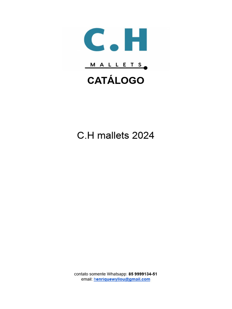 CATALOGO CH Mallets | PDF