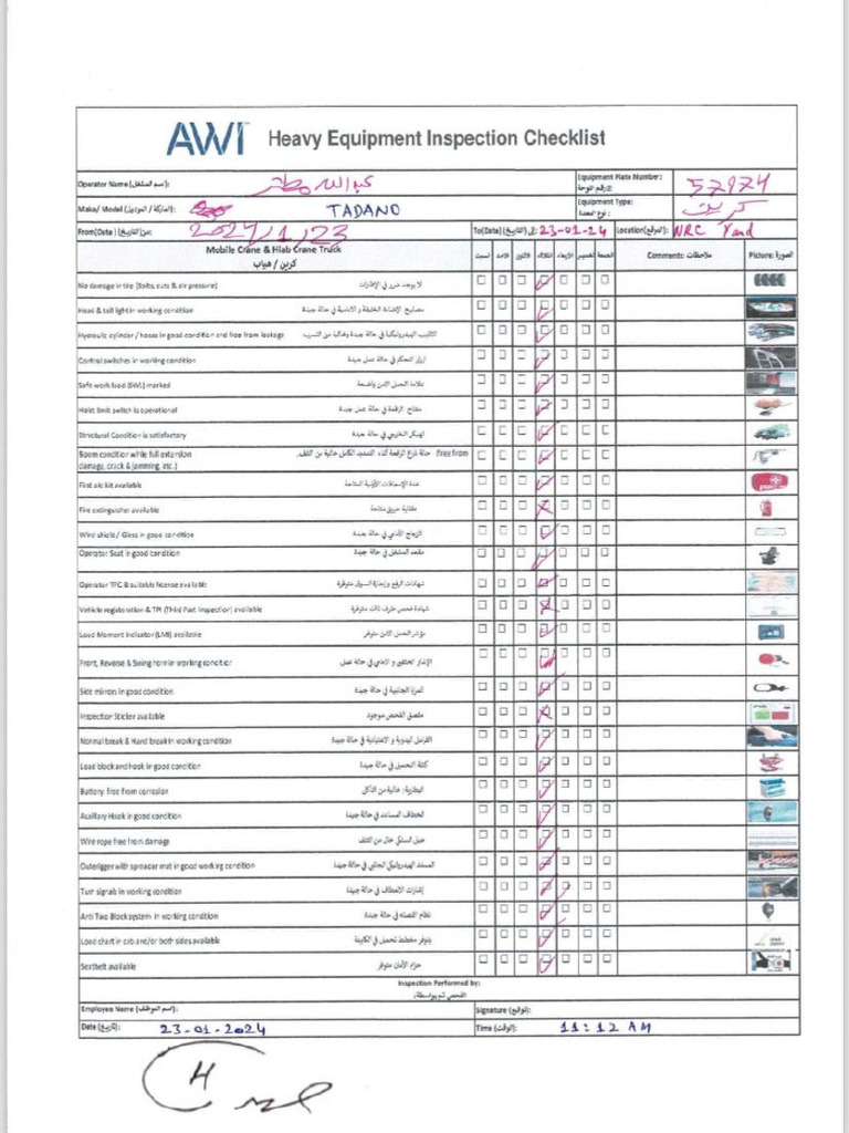 Check List | PDF
