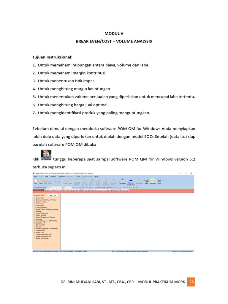 Modul 5 - MOPK | PDF