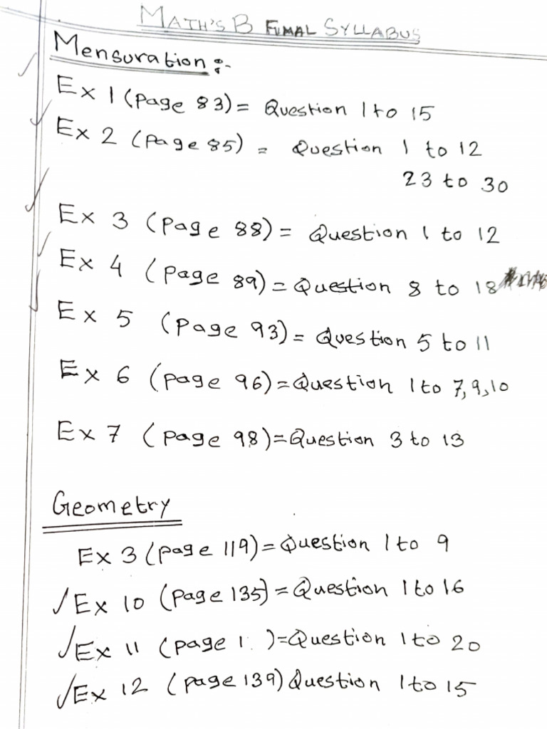 Maths B Full Book | PDF