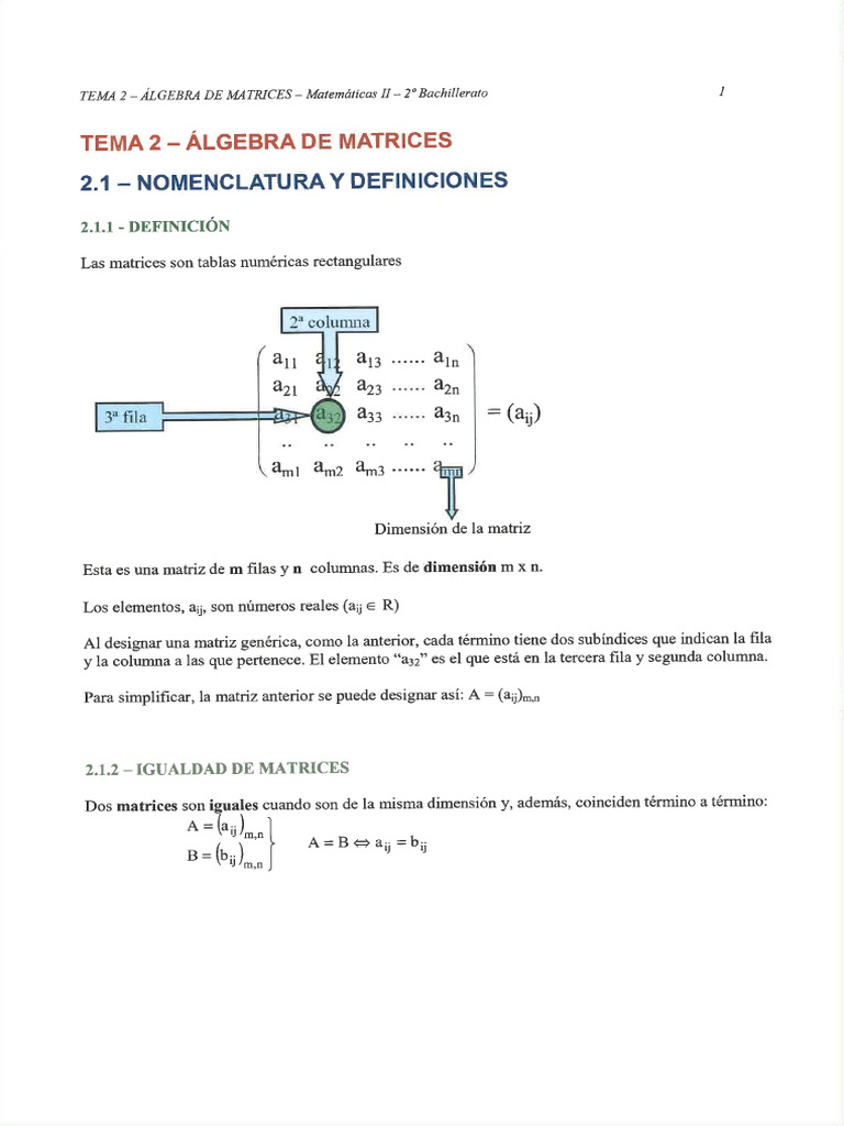 MATRICES | PDF