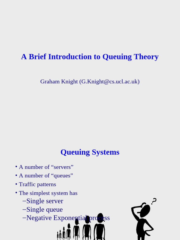 07 Queuing Theory | PDF