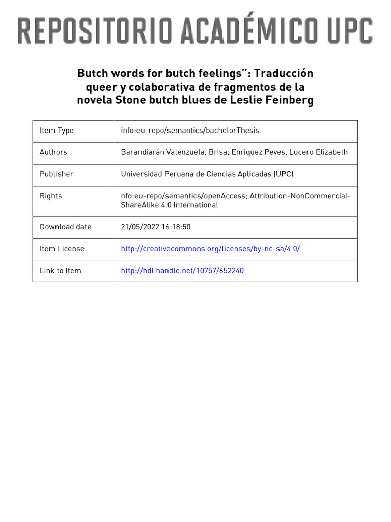 Traduccion Queer | PDF