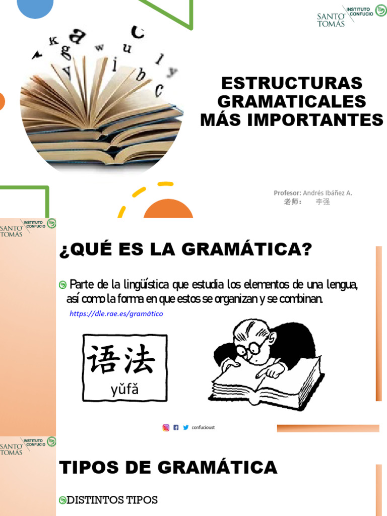 PDF Estructuras Gramaticales - Patio IC | PDF