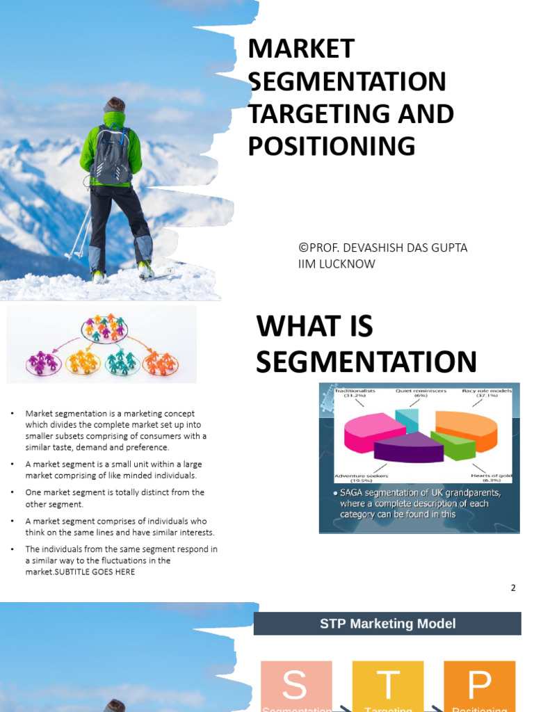 Market Segmentation Targeting and Positioning | PDF