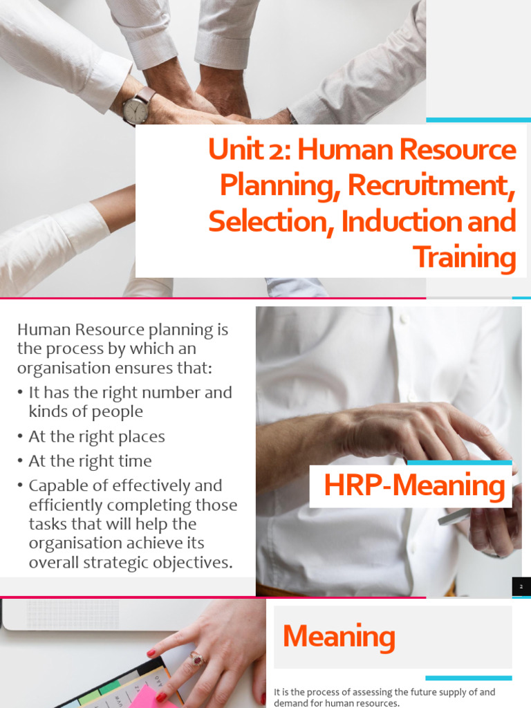 HRM Unit 2 | PDF