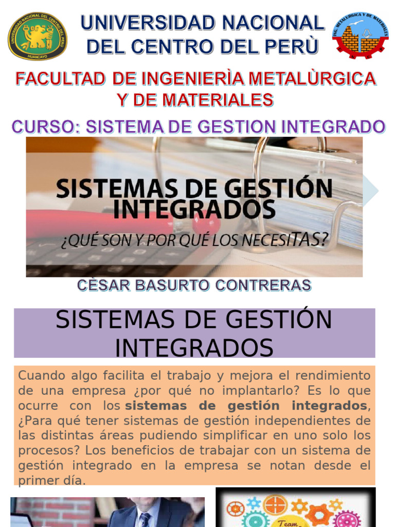 Clase 1 Sistema De Gestion Integral Pdf