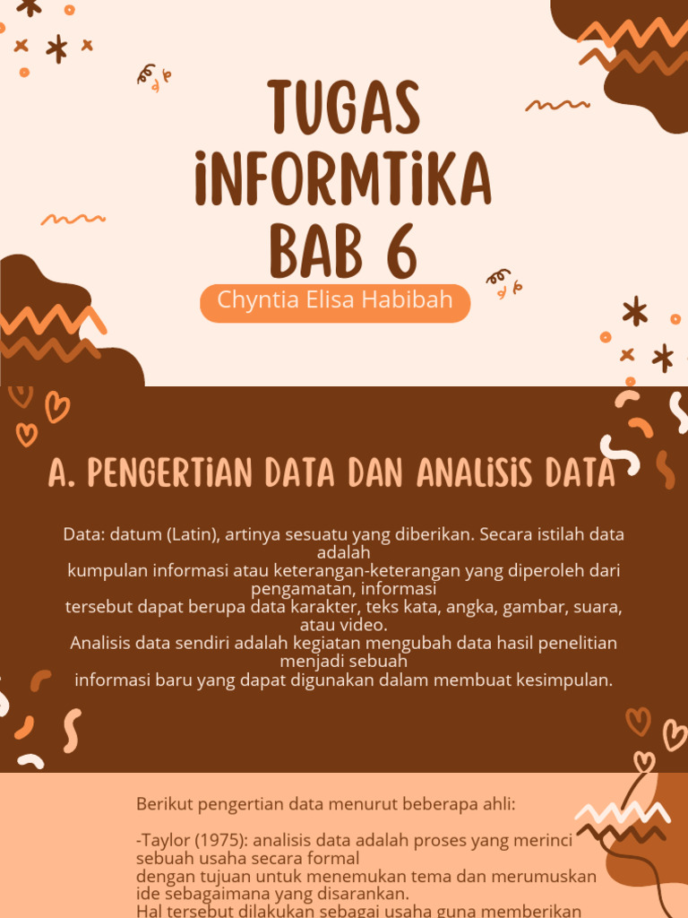 Tugas Informatika Bab6 | PDF