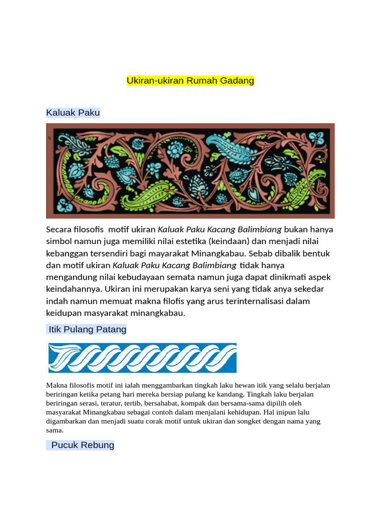 Ukiran | PDF