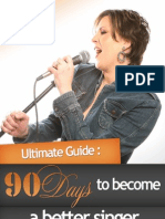 90 Days to Become a Better Singer