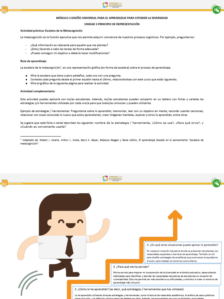 Anexo 7. Ruta de Aprendizaje Actividad Práctica de Metacognición | PDF