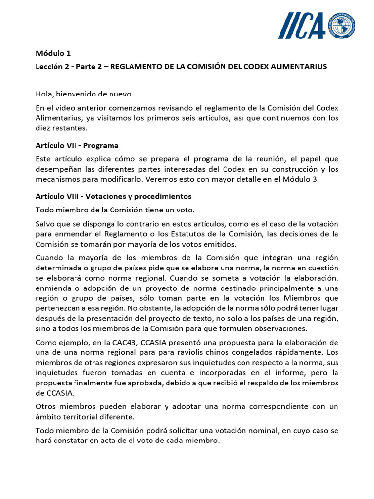 Modulo 1, Lección 2 Parte 2 | PDF