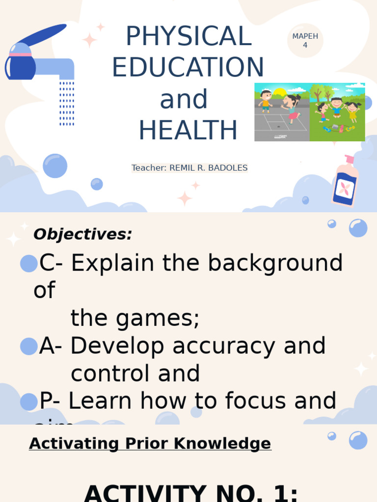 Physical Education & Health Guide | PDF | Physical Fitness | Strength ...