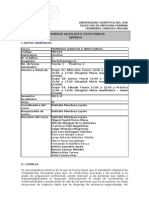 Primeros auxilios y vías inyectables