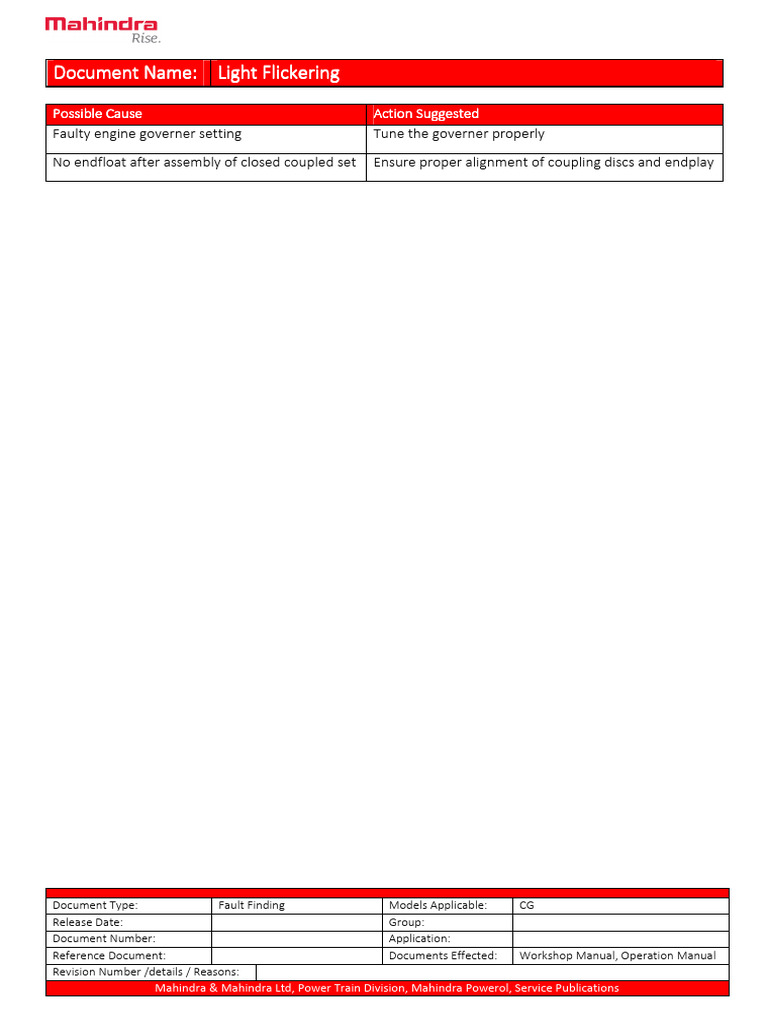 DG Set | PDF