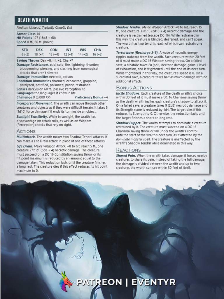 Death Wraith | PDF
