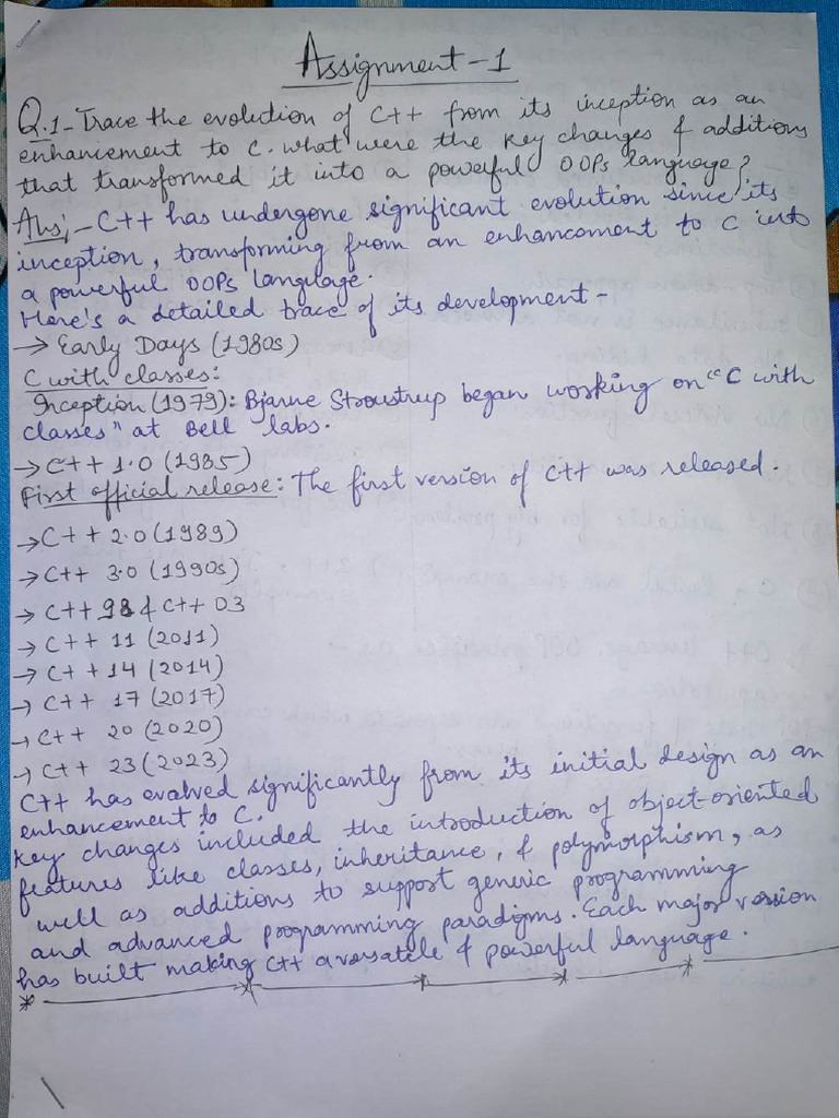Aaryan Roll No77 Assignment of C++ | PDF | Object Oriented Programming ...