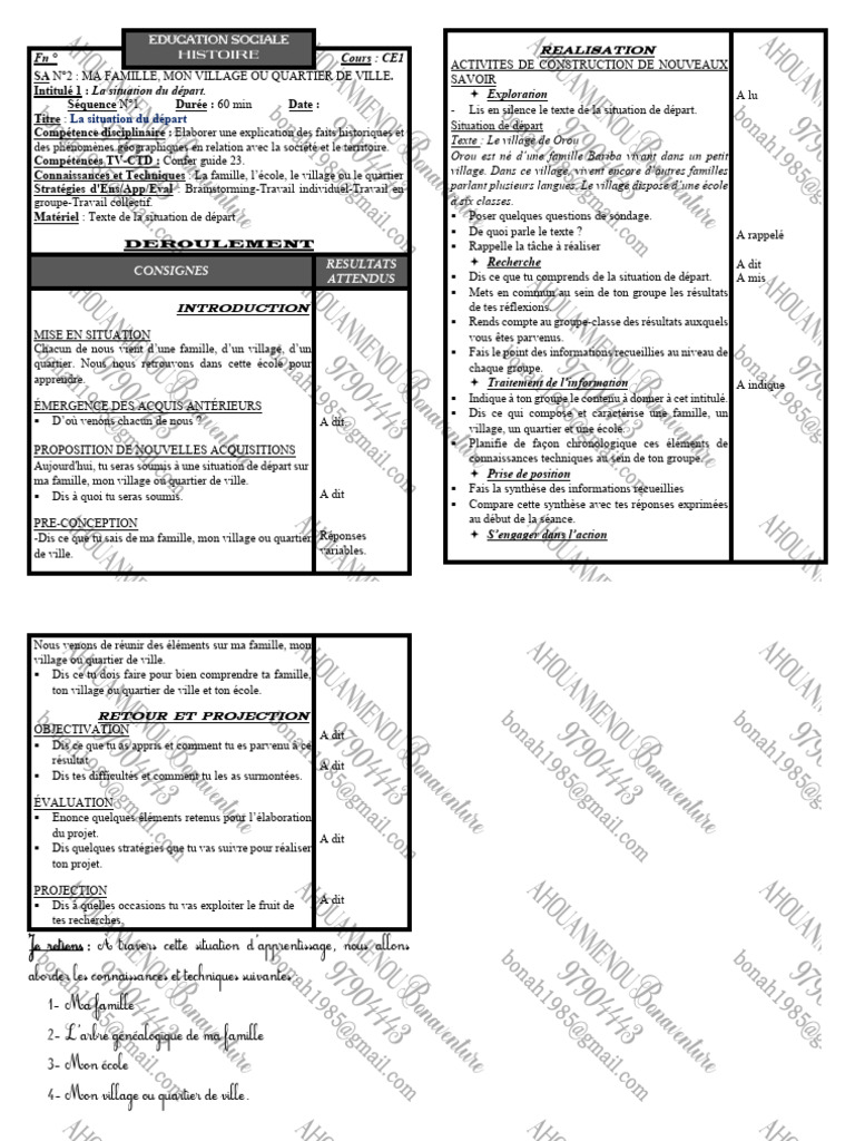 Histoire Ce1 | PDF