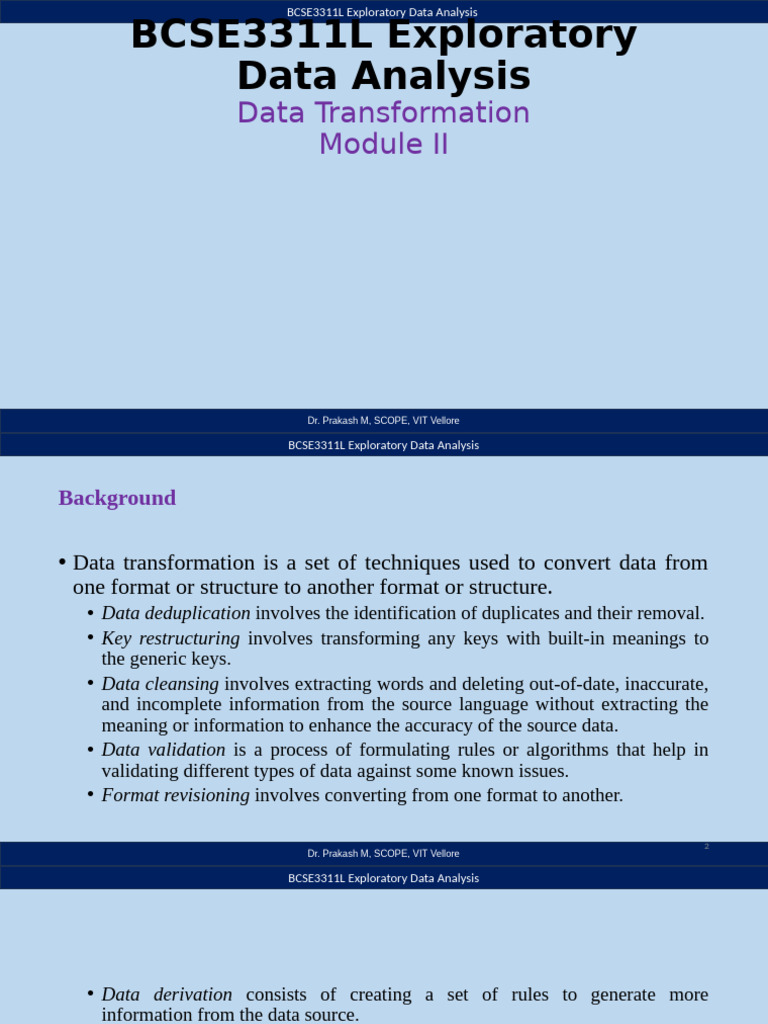 Module 2 EDA | PDF