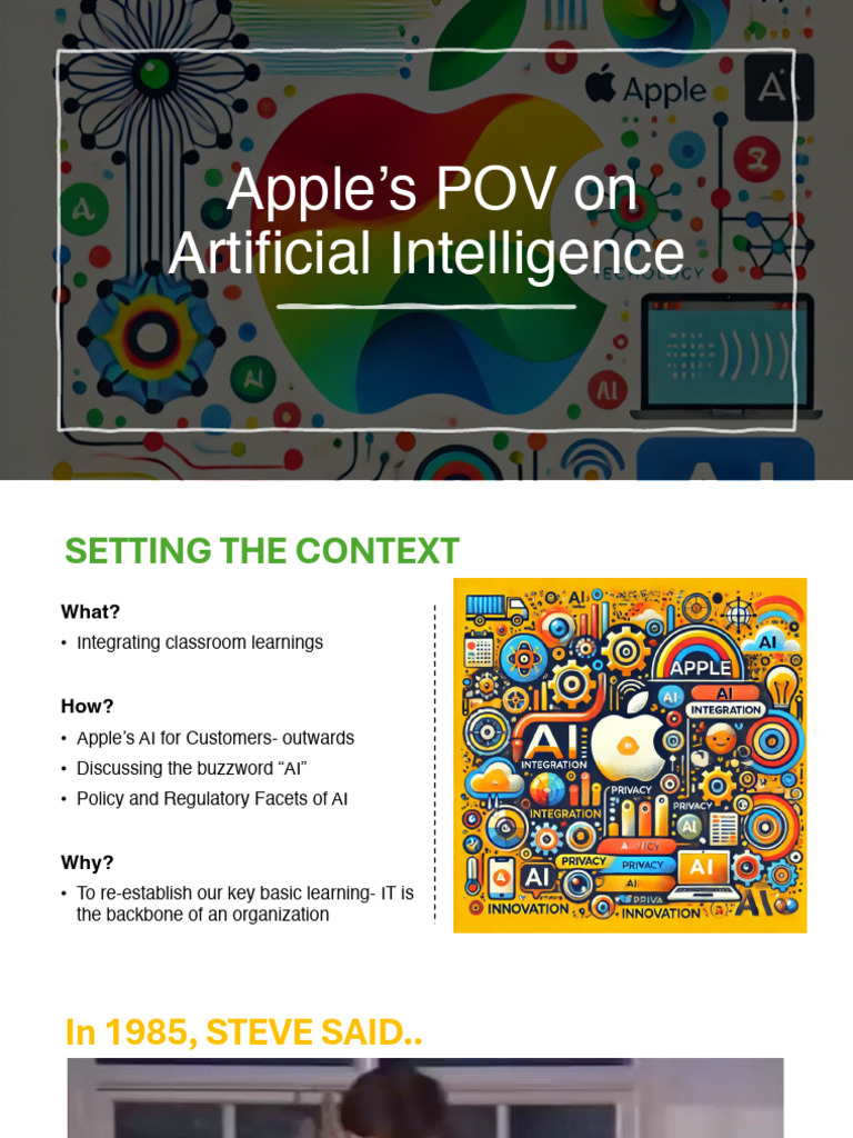 Apple & AI | PDF
