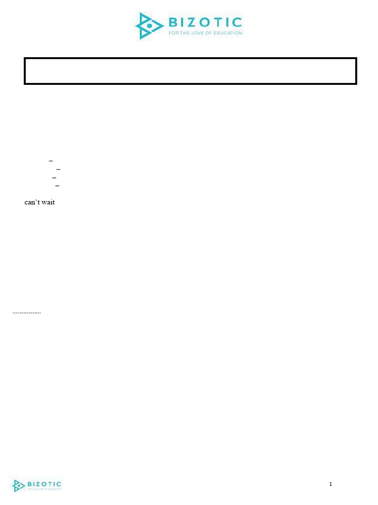 Module 6 Sentence Completion Student Handout 2 Pdf