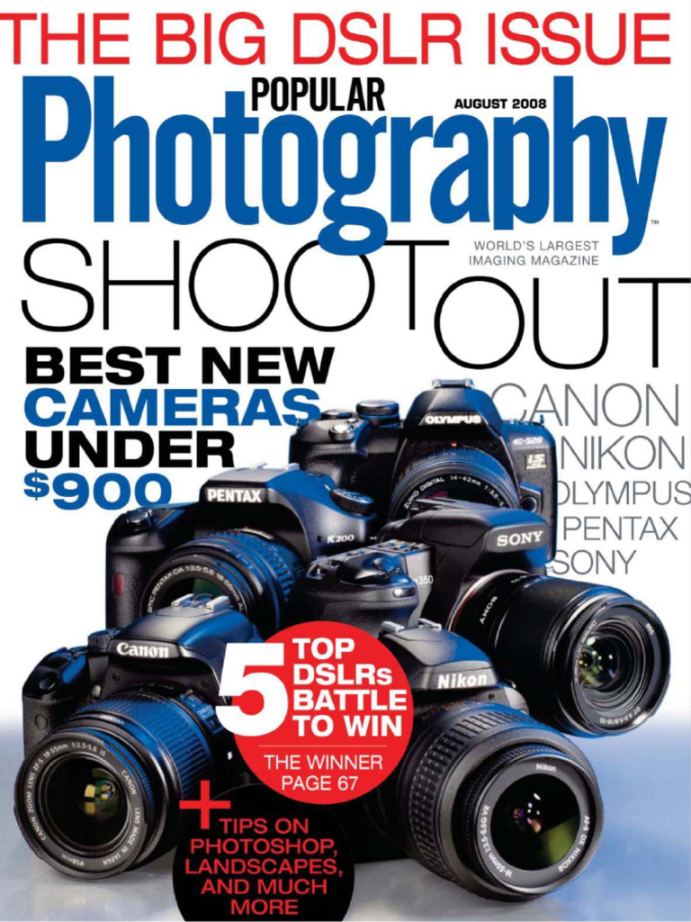 Popular Photography Agosto 2008 | PDF