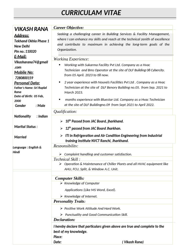 Vikash Rana Tech | PDF