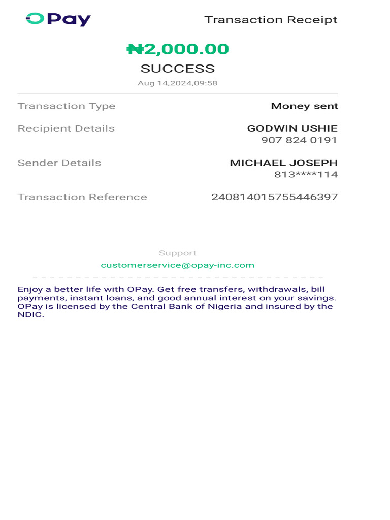 Transaction Receipt-240814015755446397 | PDF