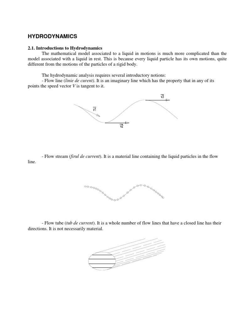Fundamentals of Hydrodynamics | PDF | Reynolds Number | Fluid Dynamics