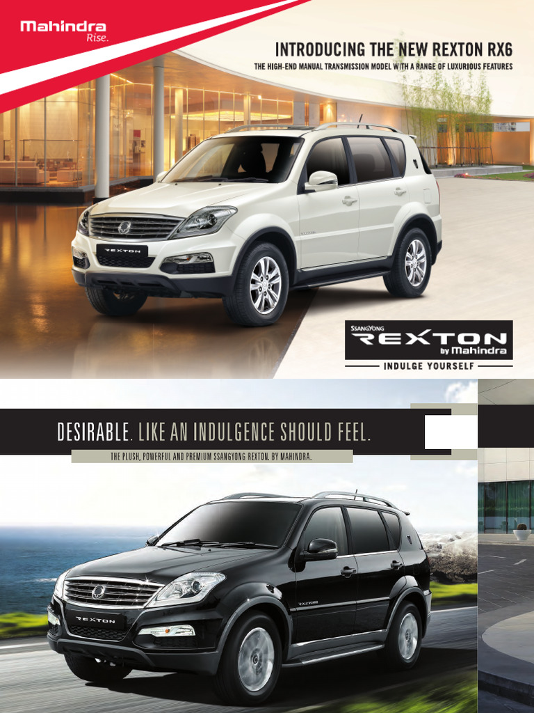 Ssangyong Rexton Brochure176 | PDF