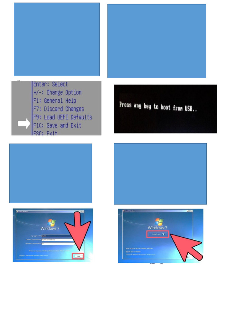 Arrange The Steps in Installing Windows 7 - 101501 | PDF