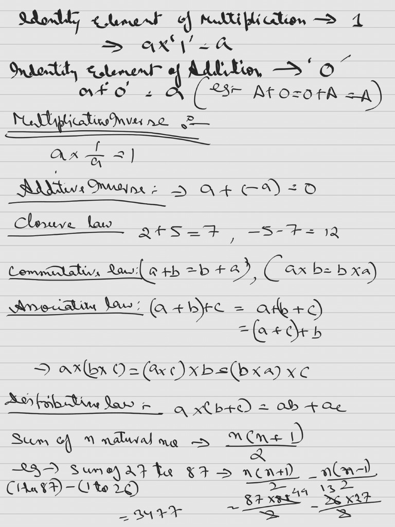 Number System - 241005 - 195708 | PDF