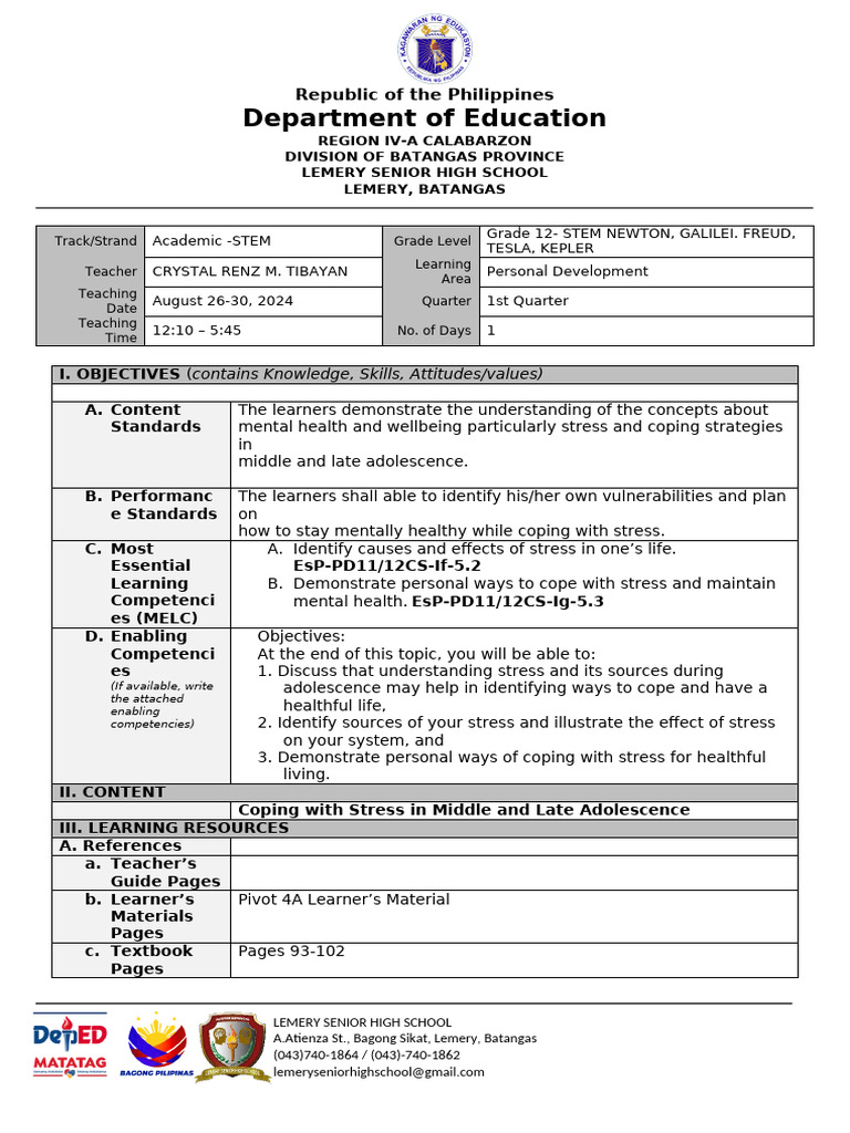 Week 5 Perdev | PDF