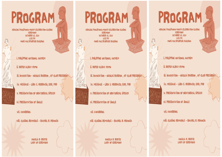 Ap Month Celeb Program | PDF
