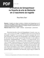 A influência de Schpenhauer na filosofia da arte de nietzsche